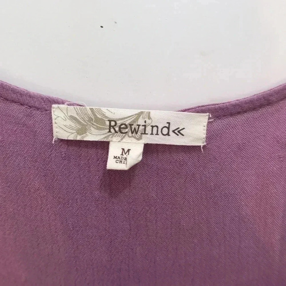 Rewind Short Sleeve Babydoll Top - Picture 4 of 9